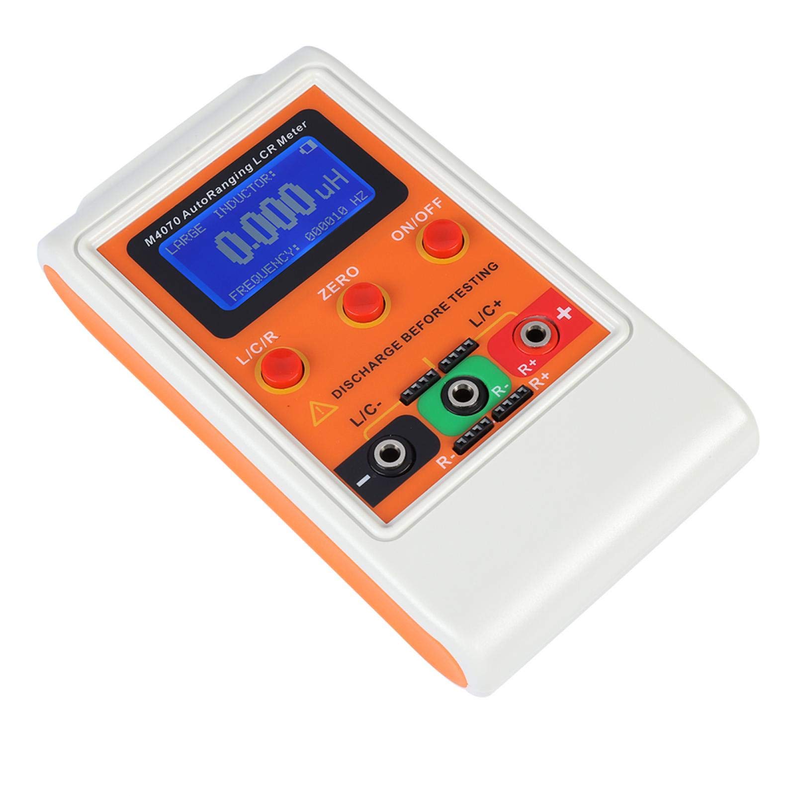 M-4070 Digital Auto Ranging LCR Meter - Capacitance, Inductance & Resistance Tester for In-Circuit Testing | Perfect for Electronics Repair, PCB Diagnostics and Component Analysis