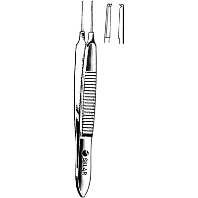 Bonn Micro Suture Forceps 3 3/4