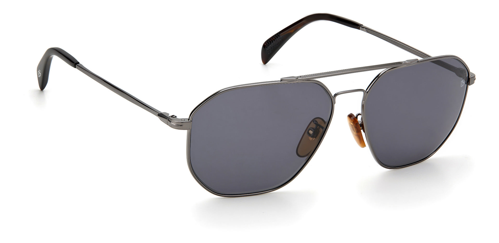 David Beckham DB1041/S Men's Sunglasses - Polarized UV Protection Aviator Style for Outdoor Sports & Driving