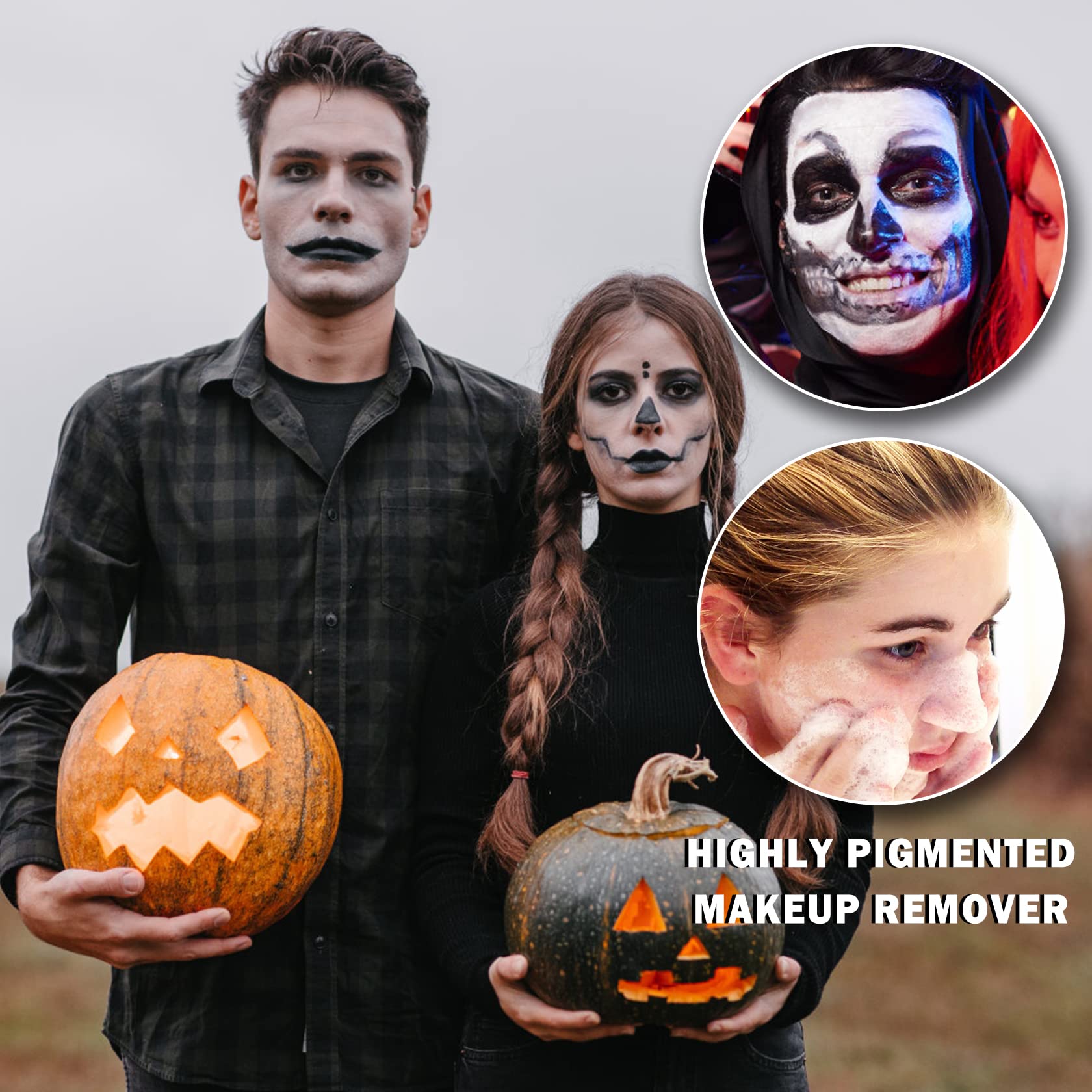 Professional White Clown Makeup Stick - Waterproof Face & Body Paint for Halloween, Cosplay, Football, Baseball, Softball, Goth & Vampire SFX Makeup - Perfect for Costume Parties, Theater Performances & Sports Events