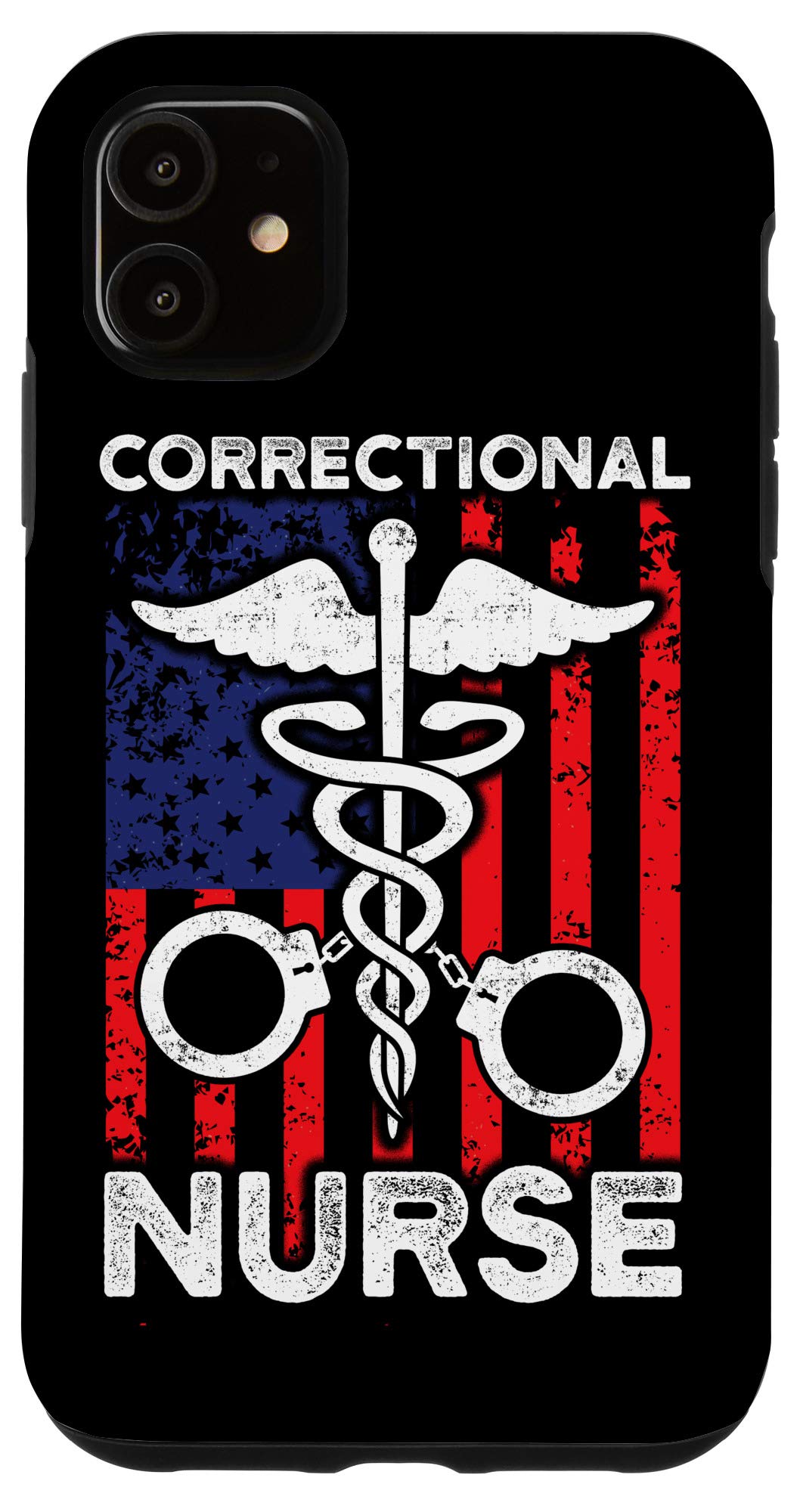 iPhone 11 Case - Correctional Nurse Pride Design for RNs & Nursing Professionals - Perfect for Hospitals, Clinics & Healthcare Workplaces