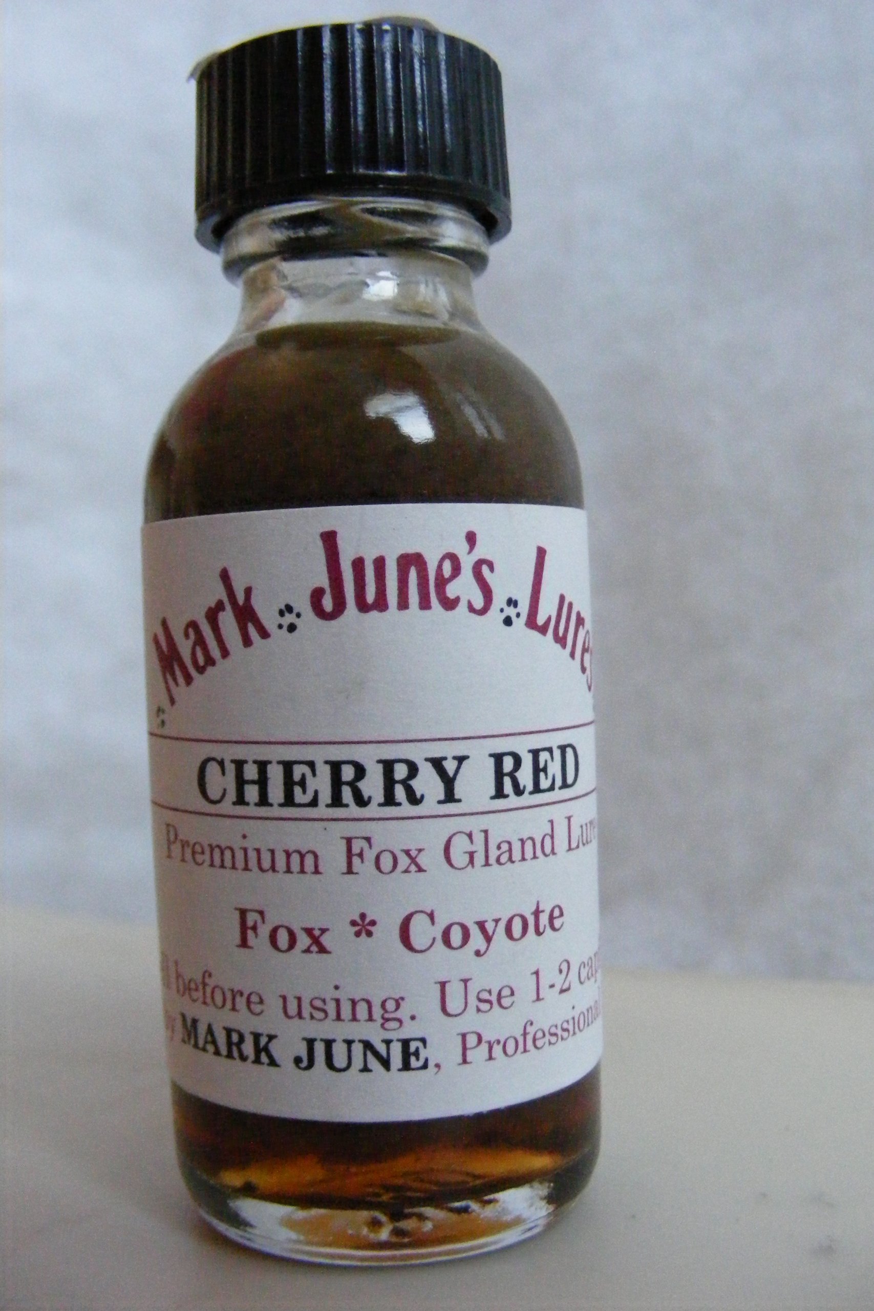 Mark June's Cherry Red Fishing Lure - Premium Bass & Trout Bait for Freshwater & Saltwater Fishing | Perfect for Casting, Trolling & Ice Fishing