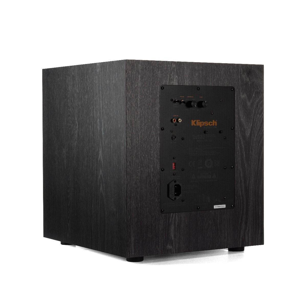 Klipsch SPL 100 Powered Subwoofer - 10 Inch Home Theater Bass Speaker with 200W Amplifier (Black) | Perfect for Home Cinema, Gaming & Music Systems