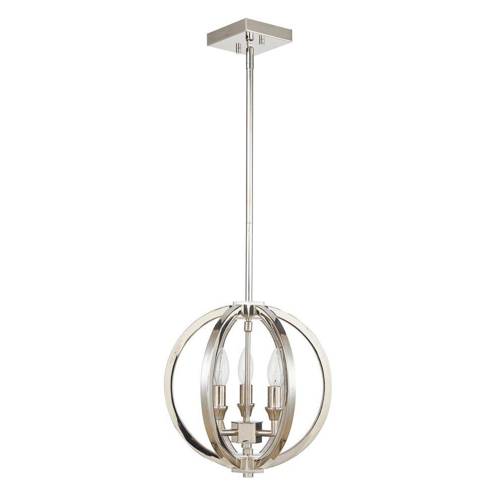 Middleton 14-Inch Modern Crystal Chandelier - Elegant Ceiling Light Fixture for Dining Room, Bedroom, or Living Room Decor