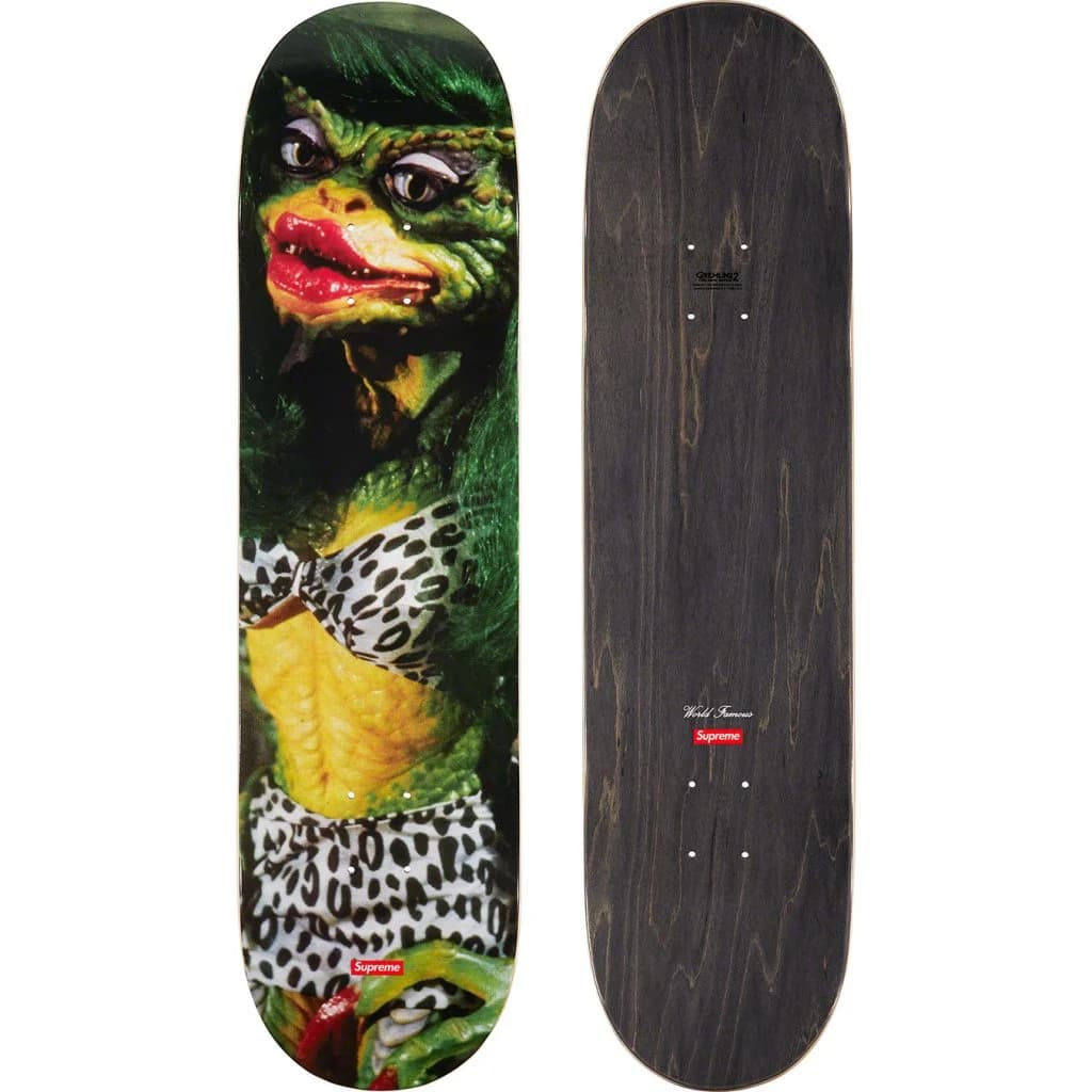 Supreme Gremlins Skateboard Deck - Greta Graphic Limited Edition - Perfect for Skateboarding, Collecting & Wall Art Display