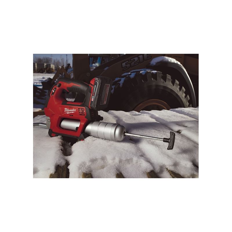 18V Cordless Grease Gun Kit with 2 Batteries - 22CT M18 2-Speed Lithium-Ion Grease Gun (2646) - Perfect for Automotive, Industrial & Heavy Equipment Maintenance