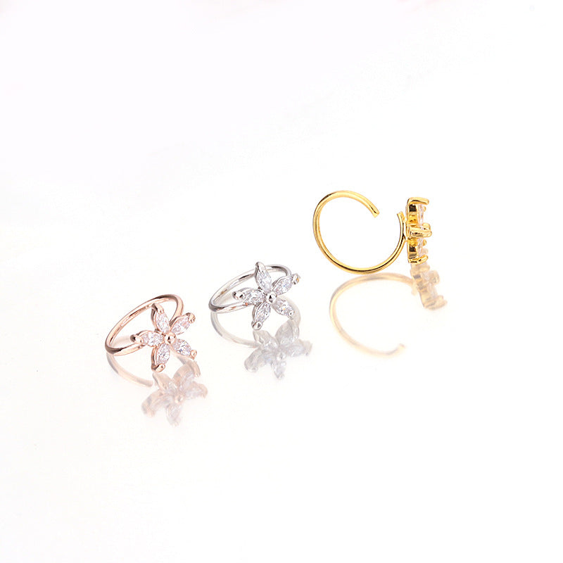 20G Surgical Steel Septum Huggie Ring - Dainty Nose Hoop for Women | HSER8513 | Perfect for Everyday Wear, Parties & Gifts