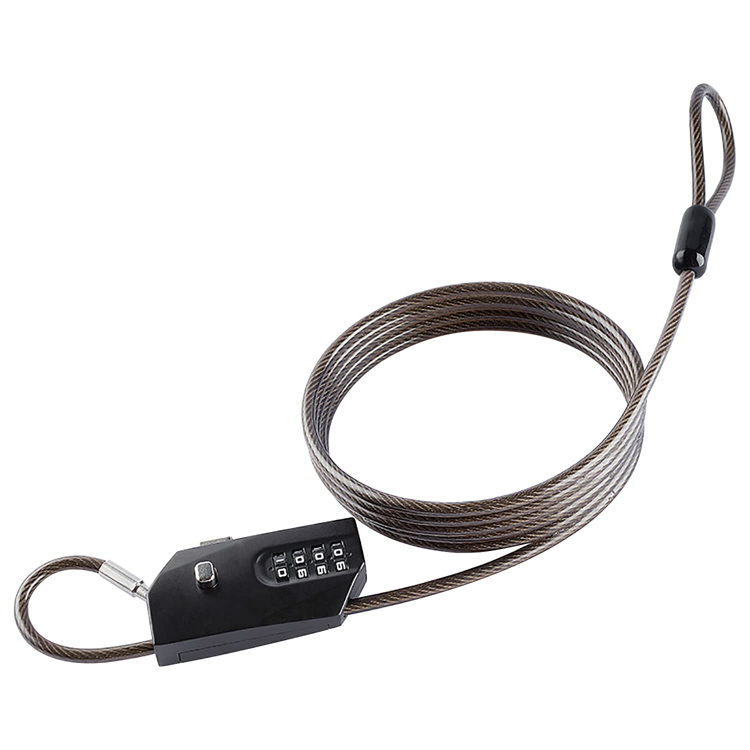 Outdoor Waterproof Game & Trail Camera Cable Lock with 4-Digit Combination - No Key Needed, 10000 Security Combinations - Secure Hunting Camera, Wildlife Monitoring & Outdoor Surveillance Equipment for Deer Hunting & Trail Security