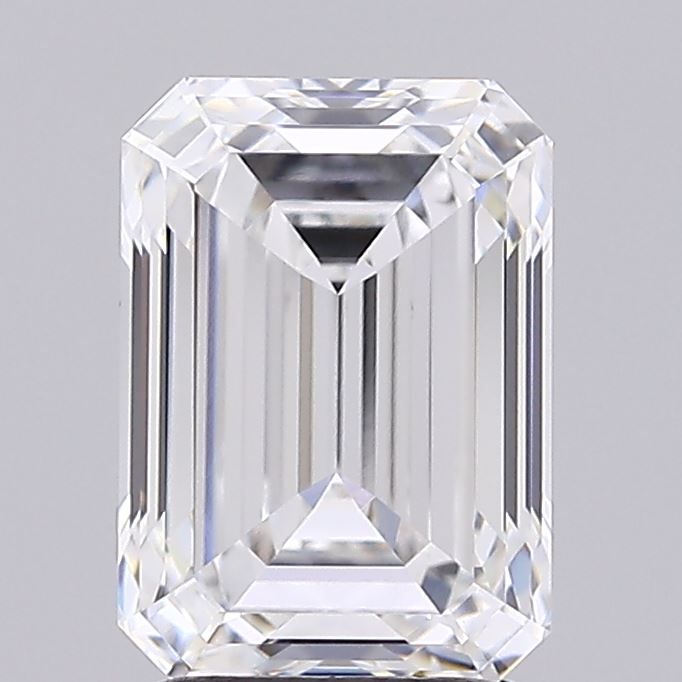 2.42 Carat E IF Lab-Created Emerald Diamond - Ideal for Engagement Rings & Luxury Jewelry