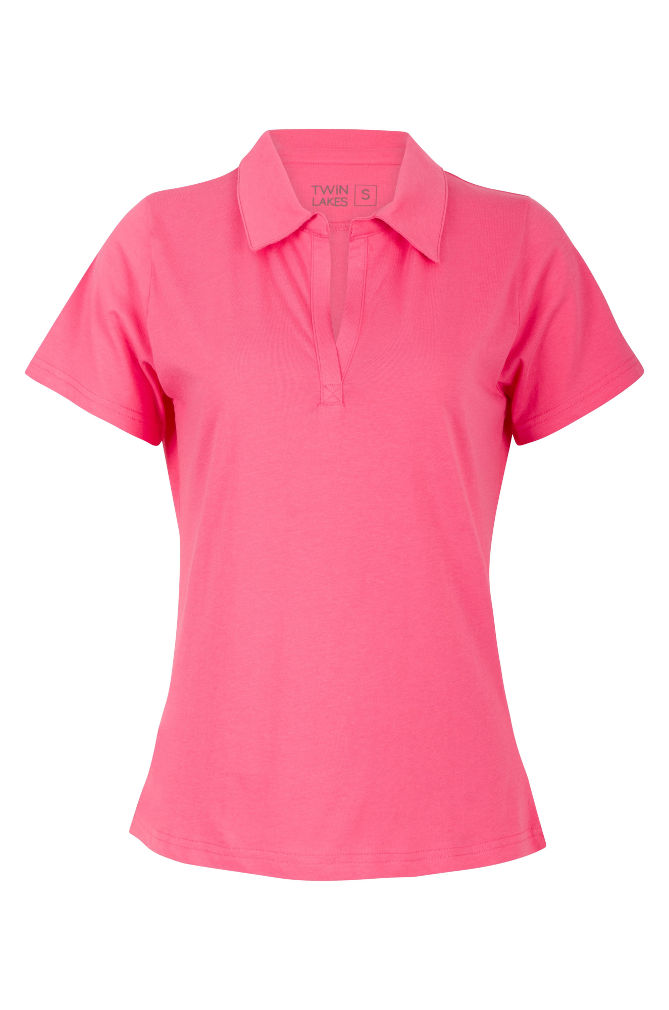 100% Cotton Polo Shirt for Men & Women | Soft Breathable Fabric | CANDY PINK Casual Top (Style 6005A1) | Perfect for Golf, Work & Everyday Wear