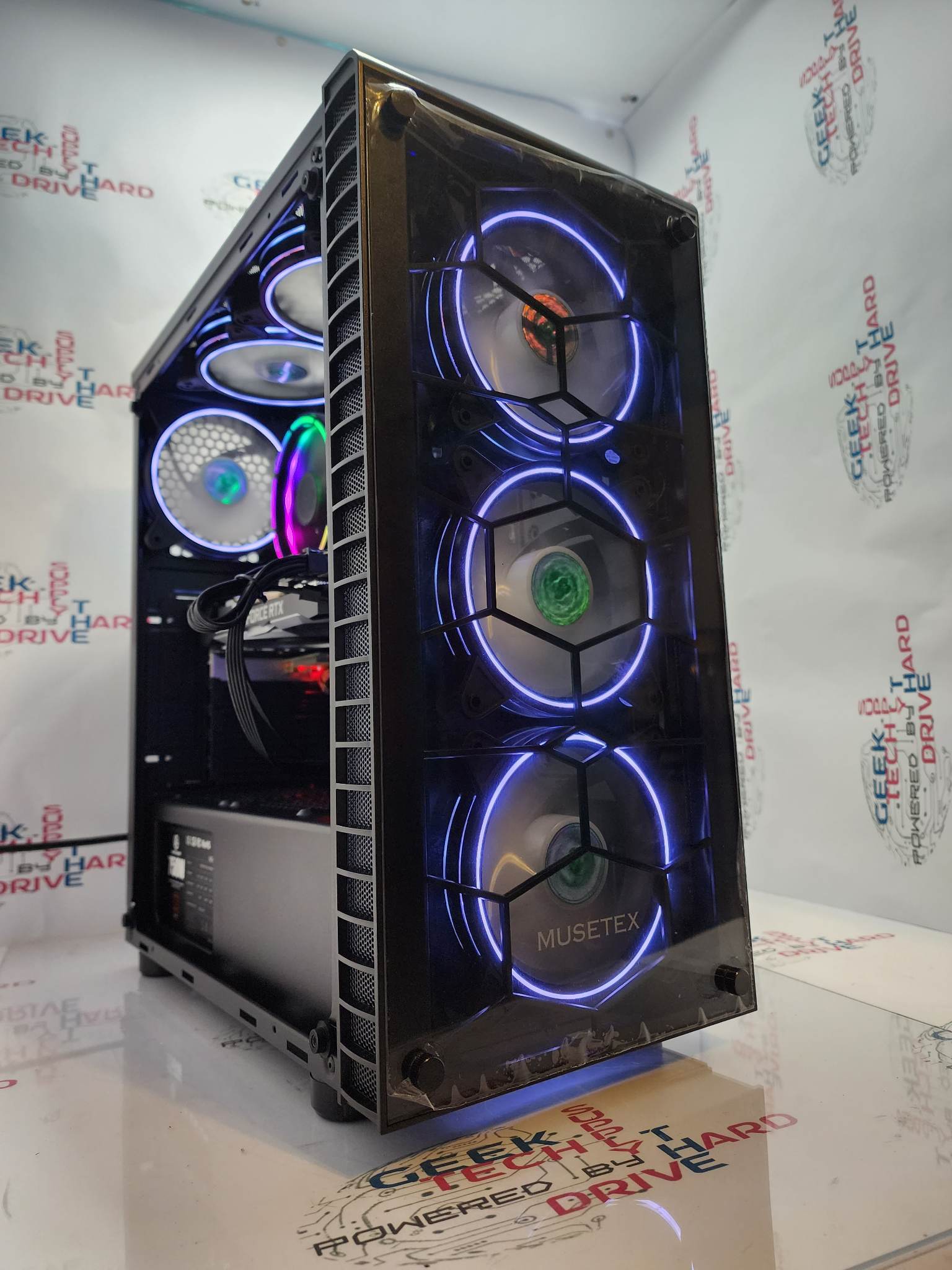 Pinnacle High-Performance Gaming Desktop PC - Intel Core i9, NVIDIA GeForce RTX 4060 Ti, 500GB/1TB/2TB SSD, 16GB/32GB DDR5 RAM (Model G06S6 B H6) - Ultimate Gaming & Streaming Setup for Esports & 4K Gaming