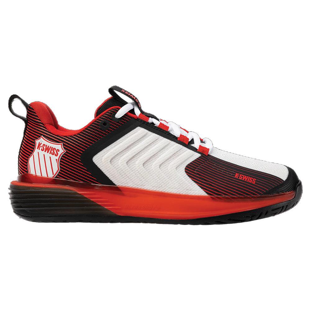Men's Ultrashot 3 Tennis Shoes - Bright White & Stretch Limo Color | Lightweight Performance Court Shoes for Tennis, Pickleball & Casual Wear