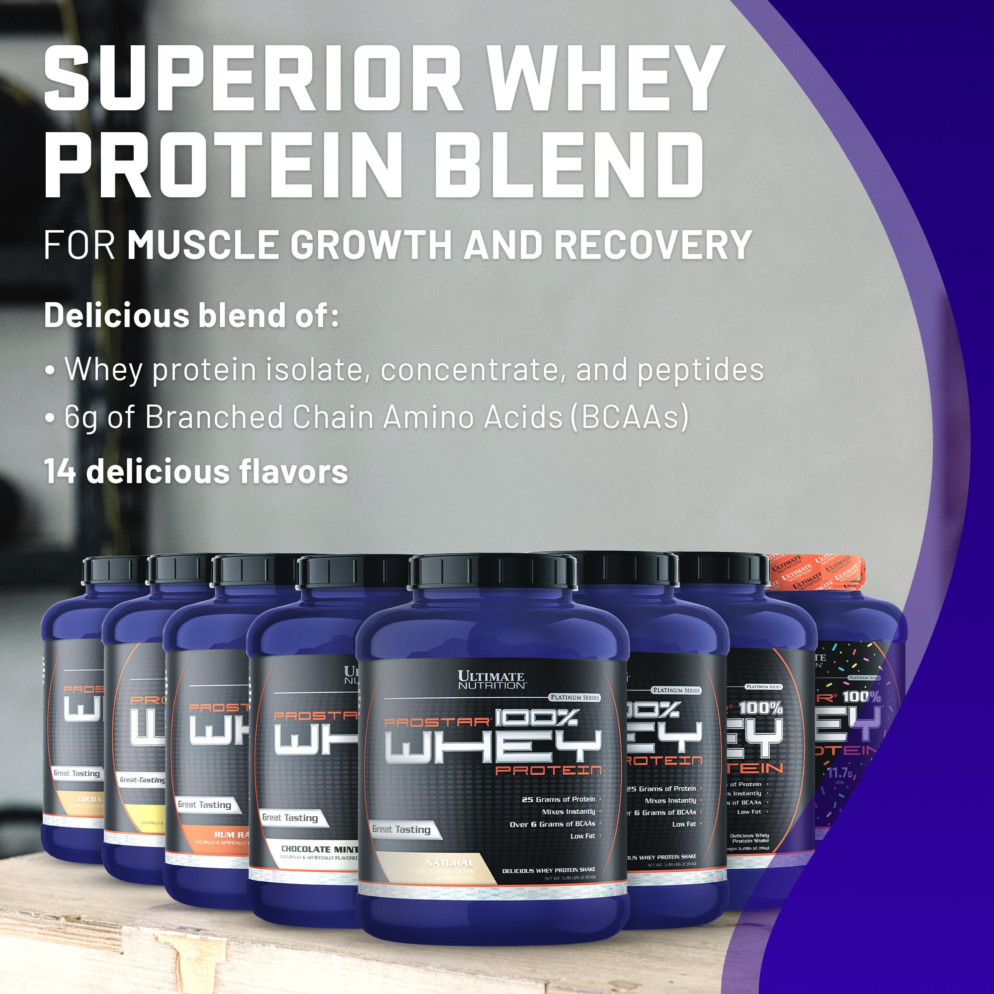 Ultimate Nutrition Prostar Whey Protein Powder Isolate - Mango Flavor | Low Carb, High Protein Shake for Muscle Gain & Recovery | Low Sodium, Low-Fat & Keto Friendly | 5.28 lbs Tub | Perfect for Post-Workout, Weight Loss & Healthy Lifestyle