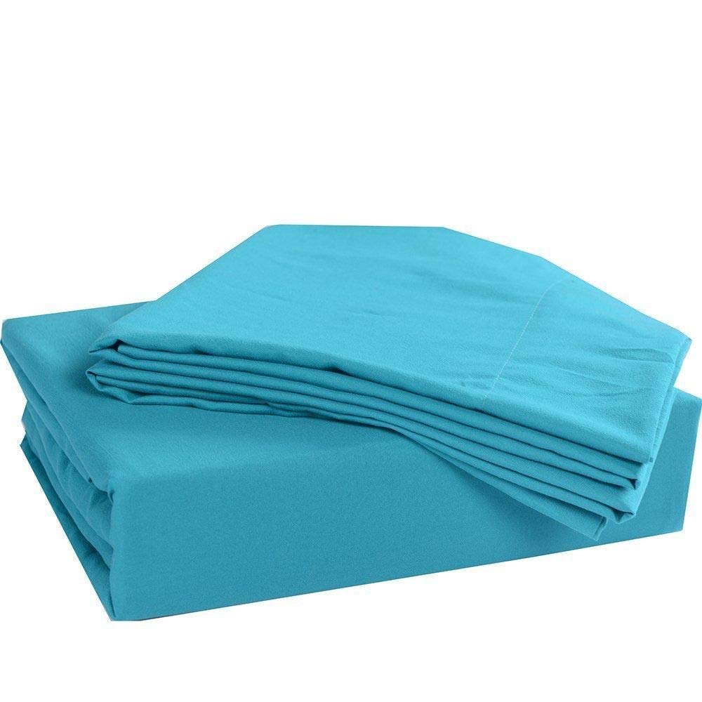 Luxury 4-Piece Full XL Sheet Set - 100% Egyptian Cotton 310-Thread Count - Deep Pocket Fits 5