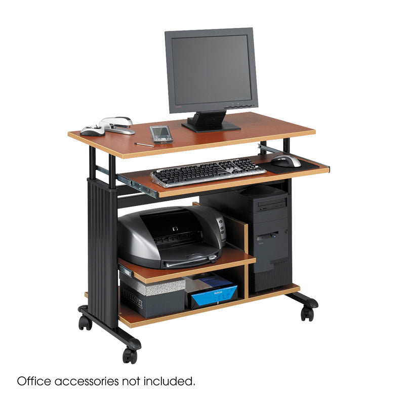 Adjustable Height Standing Desk Converter - Muv Mini Tower Ergonomic Workstation for Home & Office, Perfect for Laptop & Monitor Setup