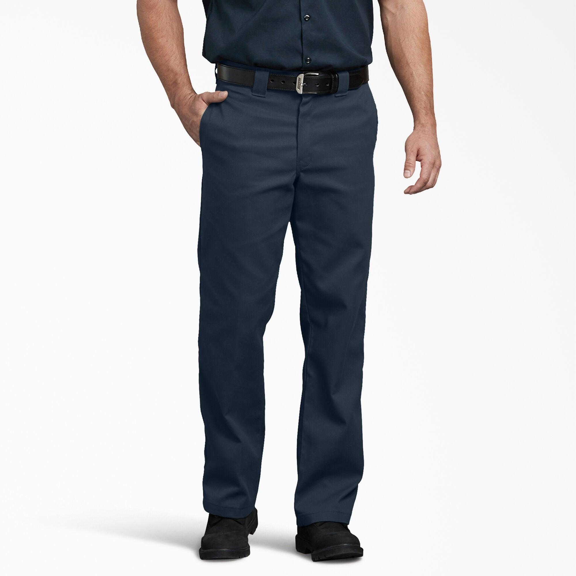 874® FLEX Work Pants for Men - Durable Stretch Comfort Dark Navy - Perfect for Construction, Landscaping & Outdoor Jobs