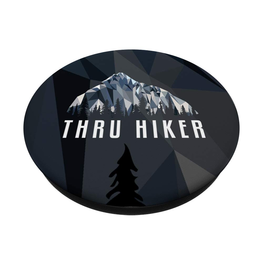 Funny Hiking Thru Hiker Low Poly Gift - Perfect for Outdoor Enthusiasts & Hiking Lovers - Great for Camping, Backpacking & Adventure Gifts