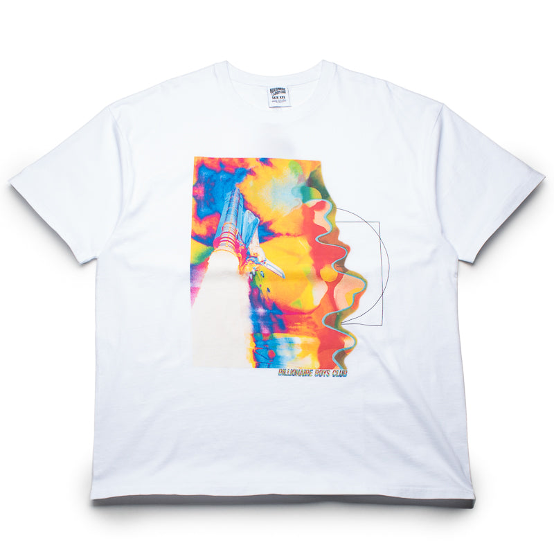 Billionaire Boys Club Lift Off Graphic T-Shirt - White | Streetwear Fashion for Men | Casual Wear & Urban Style