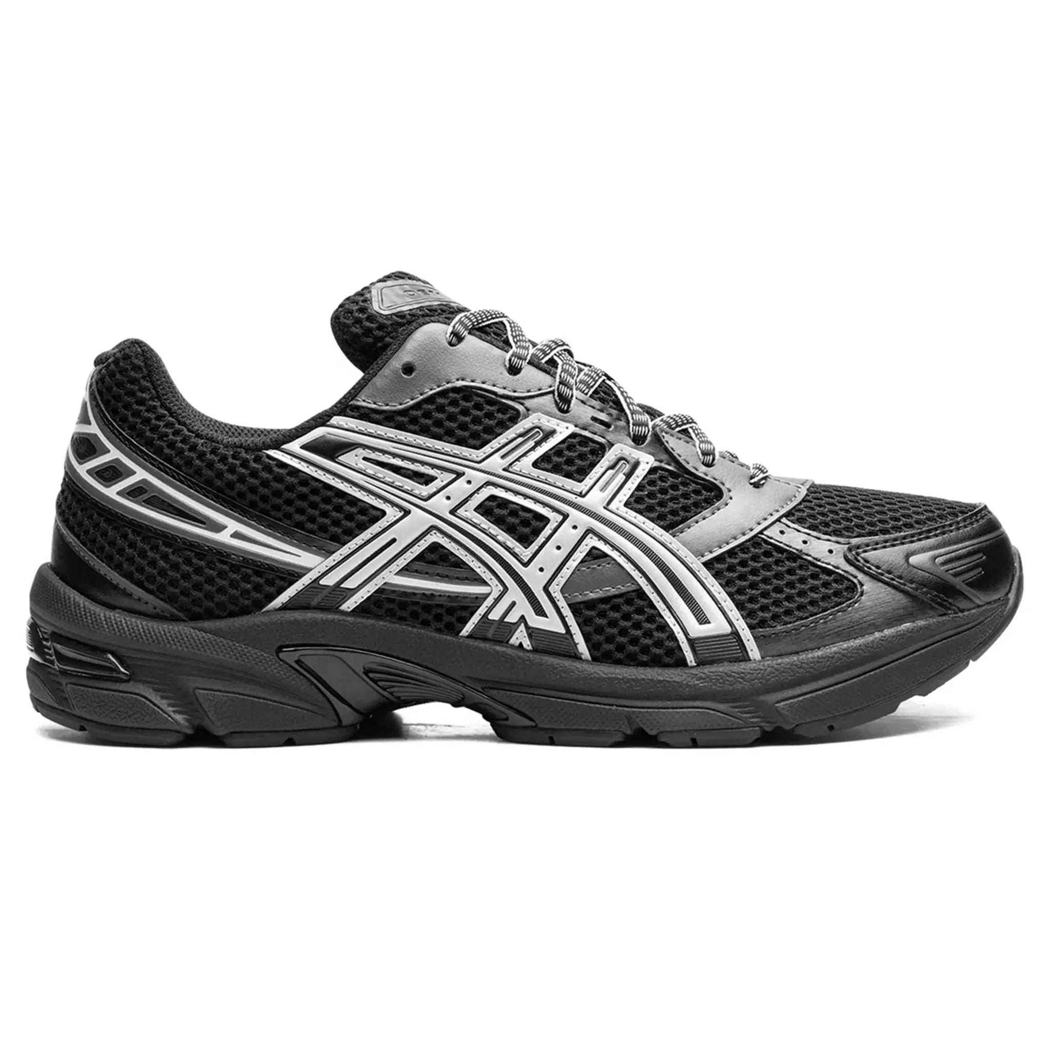 ASICS Gel 1130 Running Shoes for Men - Black/Glacier Grey - Lightweight Cushioned Sneakers for Jogging, Gym Workouts & Daily Wear