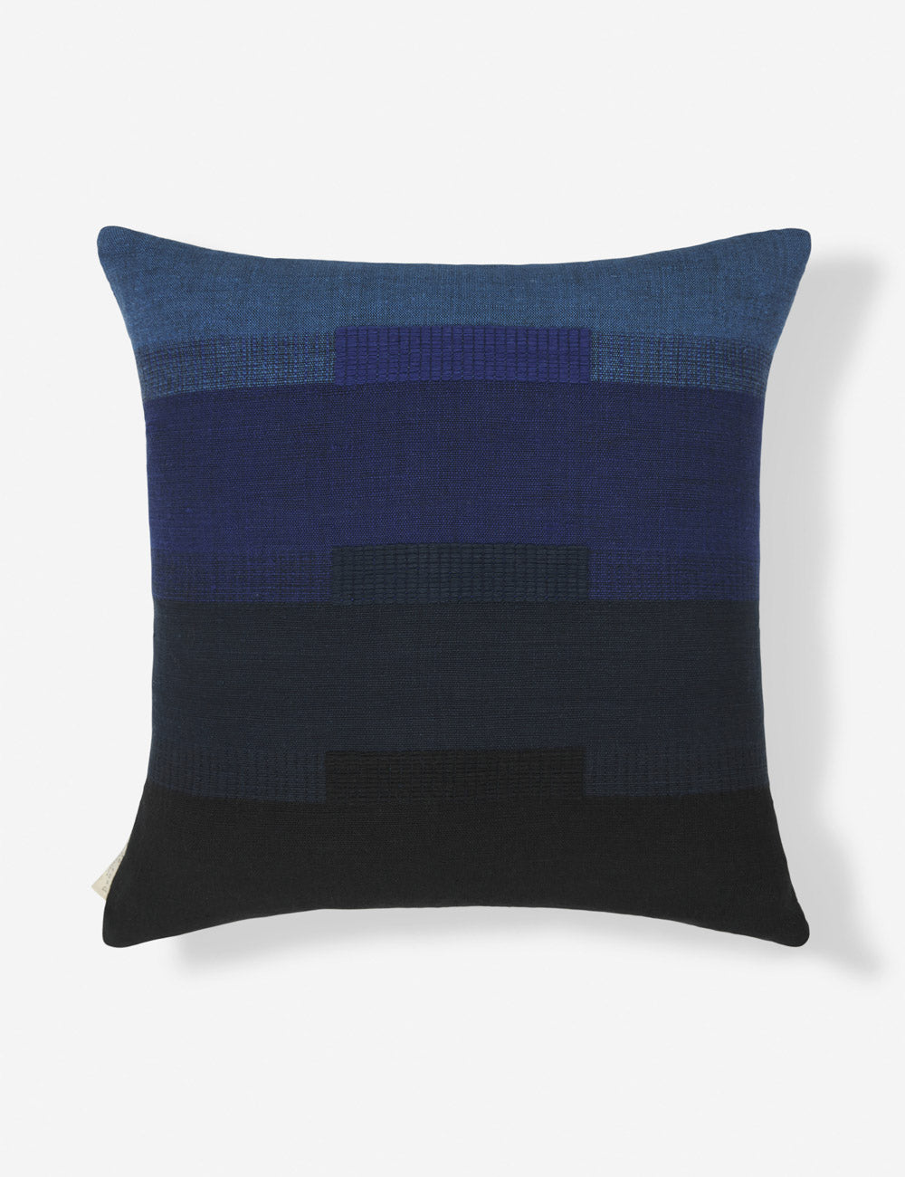 Bale Pillow by Bolé Road Textiles - Handmade Organic Cotton Decorative Throw Pillow for Sofa, Bed & Home Decor