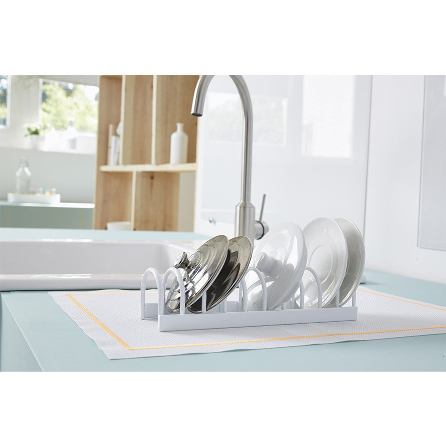 Sturdy Lids Holder for Pots and Pans - Organize Your Kitchen with Durable Pot Lid Organizer - Perfect for Cabinet, Drawer, or Countertop Storage