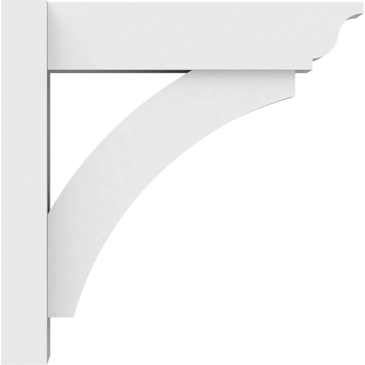 Ekena Millwork OUTP05X16X16THR01 Thorton Architectural Grade PVC Outlooker - 5
