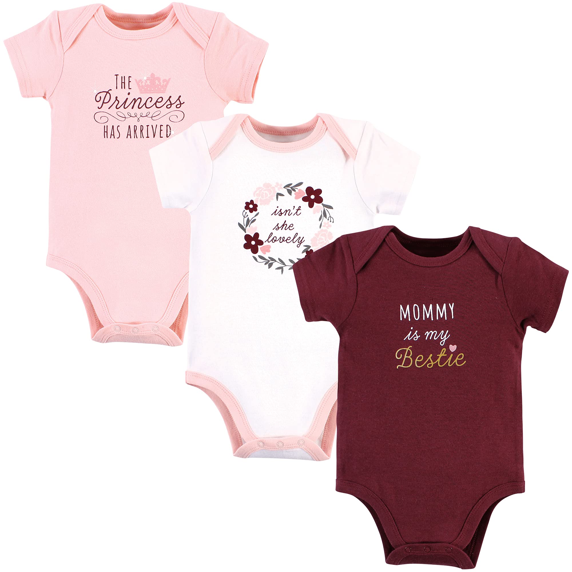 Hudson Baby Cotton Bodysuits - Soft Unisex Onesies for Newborns