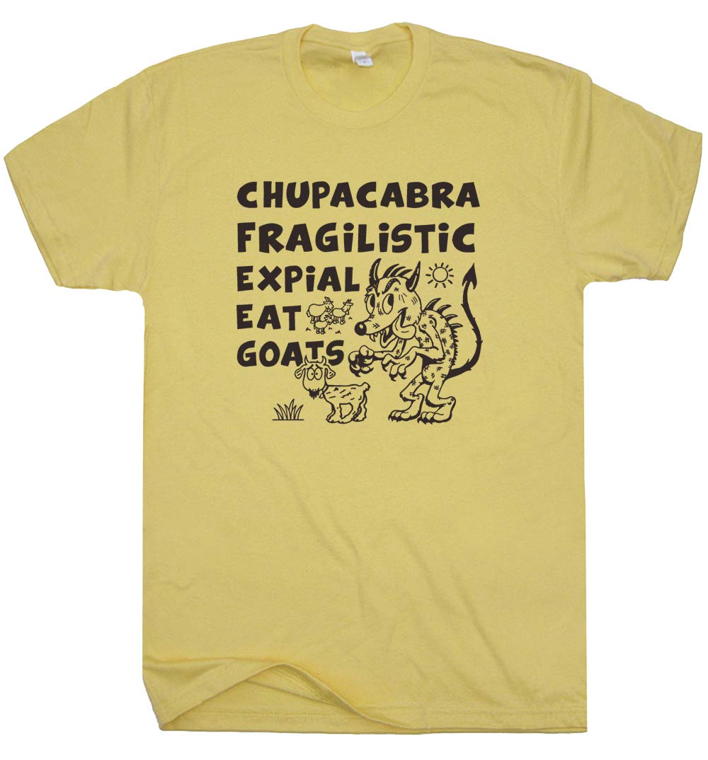 Chupacabra T-Shirt | Cryptid Graphic Tee for Men, Women & Kids | Weird Cryptozoology Apparel | Mothman Monster Shirt | Perfect for Halloween, Cosplay & Paranormal Enthusiasts