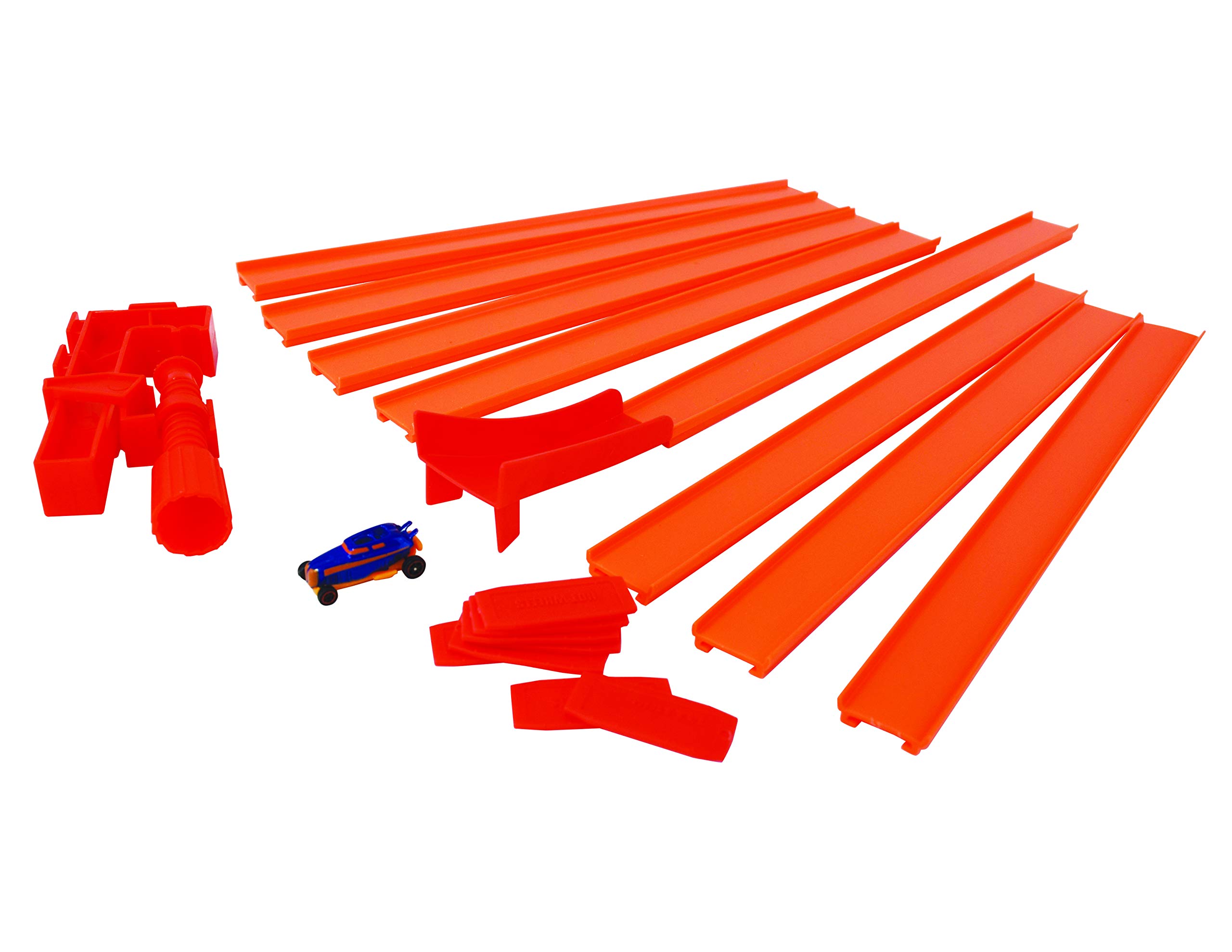 World's Smallest Hot Wheels Hot Strip Track Pack - Miniature Race Car Tracks for Kids & Collectors - Perfect for Playrooms, Birthday Gifts & Car Racing Fun
