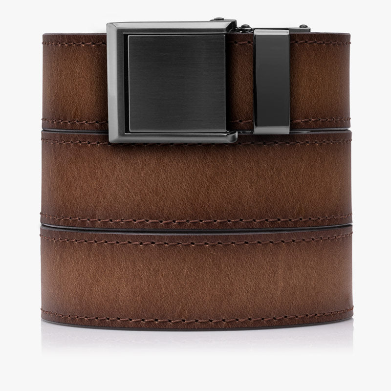 Premium Full Grain Leather Belt for Men - Handmade Customizable & Durable - Perfect for Casual, Business & Formal Wear
