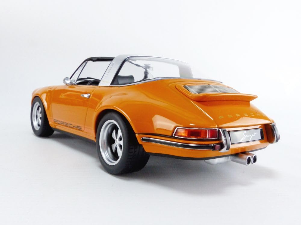 Kk Scale Models 1:18 Collectible Miniature Car - 180472OR Orange Diecast Model for Display & Collection - Perfect for Car Enthusiasts, Gift Giving, and Home Office Decor