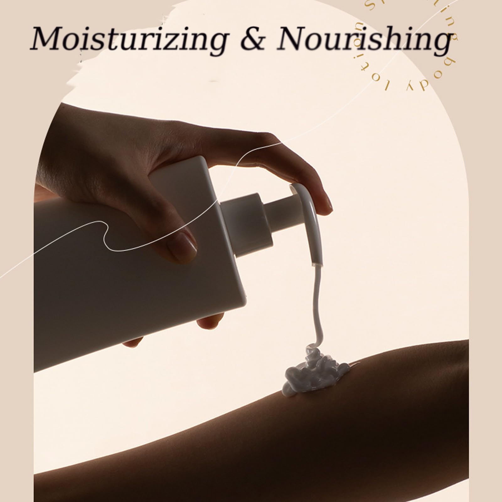 Brightening Body Lotion with HD Cosmetic Efficiency - Hydrating & Skin Tone Correcting Moisturizer for Dry Skin - Perfect for Daily Use & Nighttime Skincare Routine