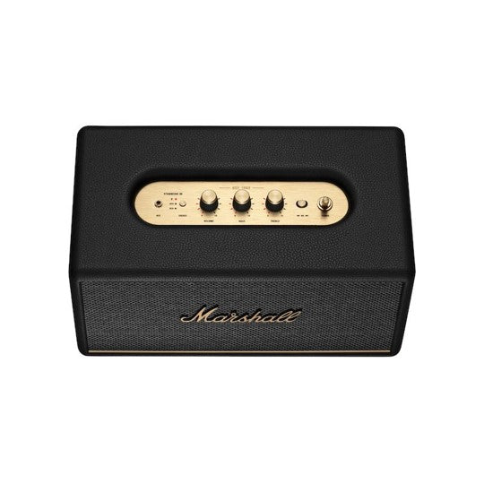 Marshall Stanmore III Wireless Bluetooth Speaker - Non-Portable Home Audio System for Living Room, Bedroom & Parties (Black)
