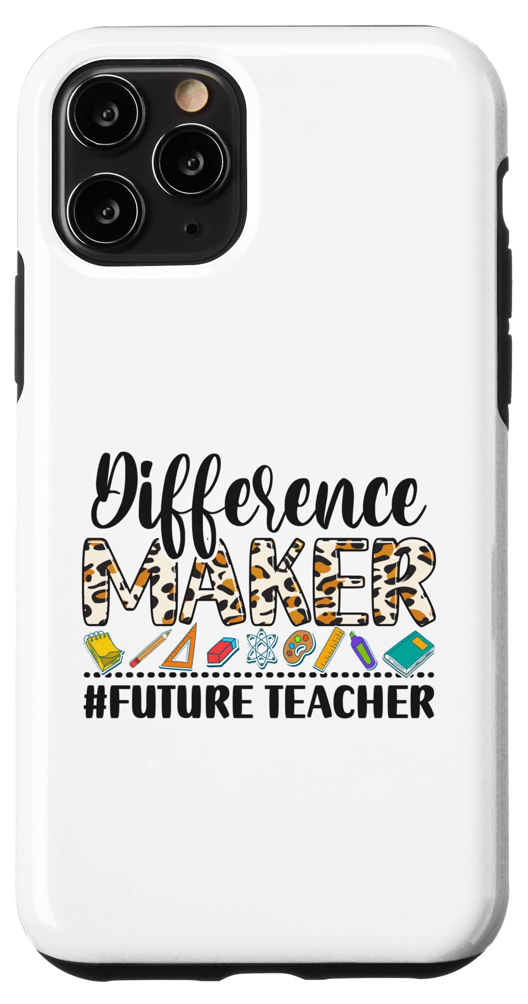 iPhone 11 Pro Case - Shockproof Slim Protective Cover for Future Teachers & Students | Perfect for Classroom, Study Sessions & Daily Use