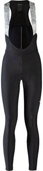 Gorewear Progress Thermal Bib Tights for Women - Black, X Small/0 2 - Cold Weather Cycling, Running & Outdoor Activities