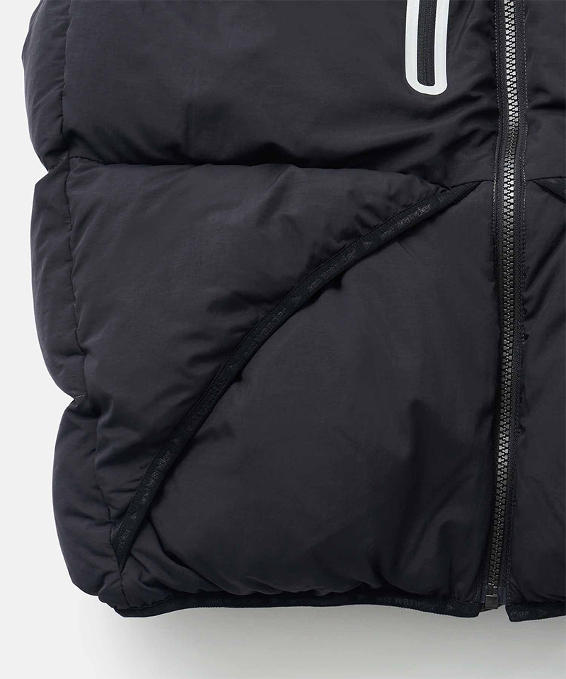 Gramicci x and wander Down Vest - Lightweight Insulated Puffer Vest for Men & Women - Perfect for Hiking, Camping, and Outdoor Adventures