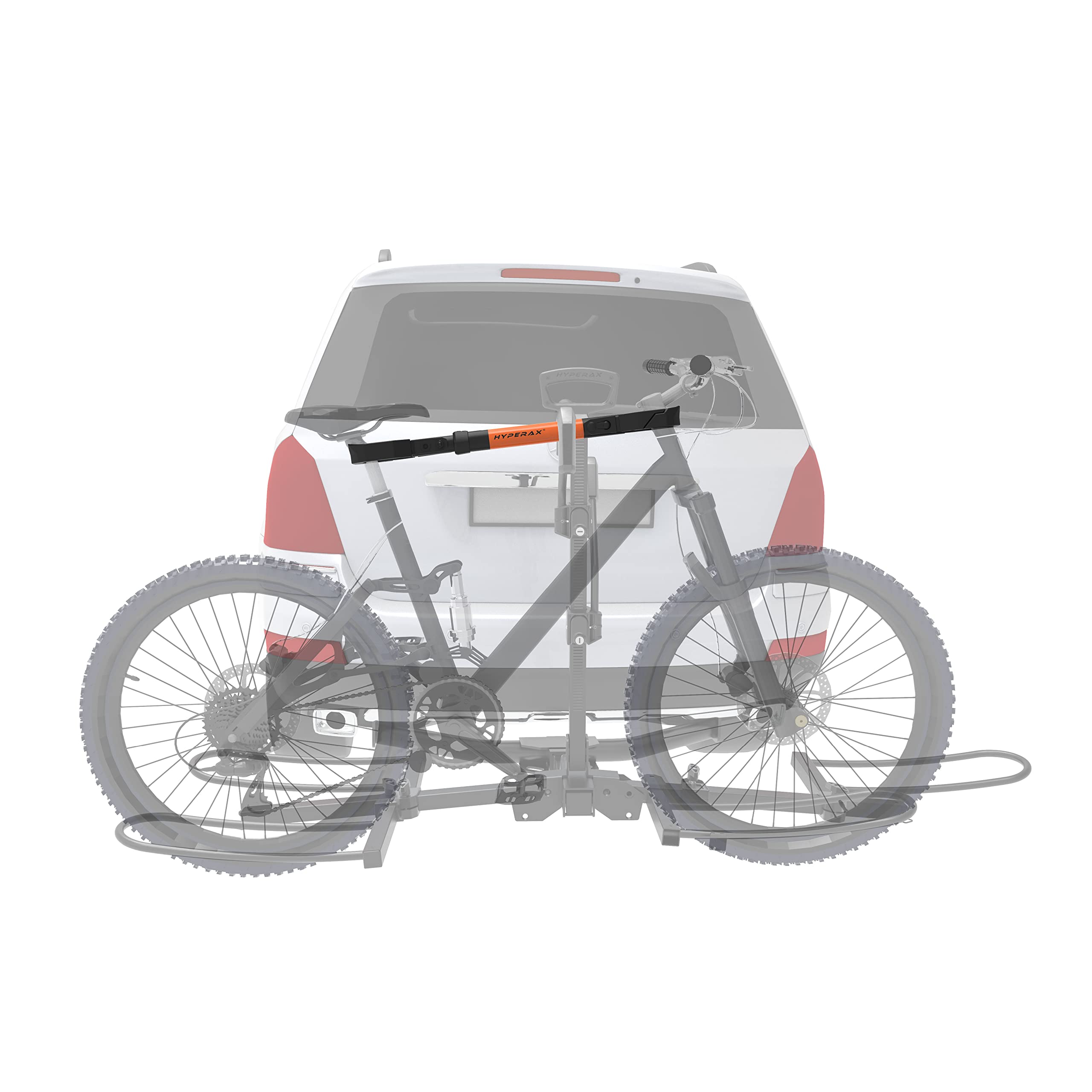 HYPERAX Step Thru eBike Adapter for Hitch Bike Rack - Fits LECTRIC, RAD Power, AVENTON & Other Step Thru/Folding E-Bikes (70 lbs Capacity) - Essential Accessory for Commuting, Road Trips & Outdoor Adventures