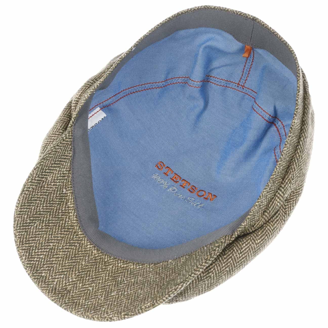 Stetson Belfast Silk Flat Cap for Men - Classic Irish Style Ivy Hat for Casual & Formal Wear - Perfect for Weddings, Golf, and Outdoor Events