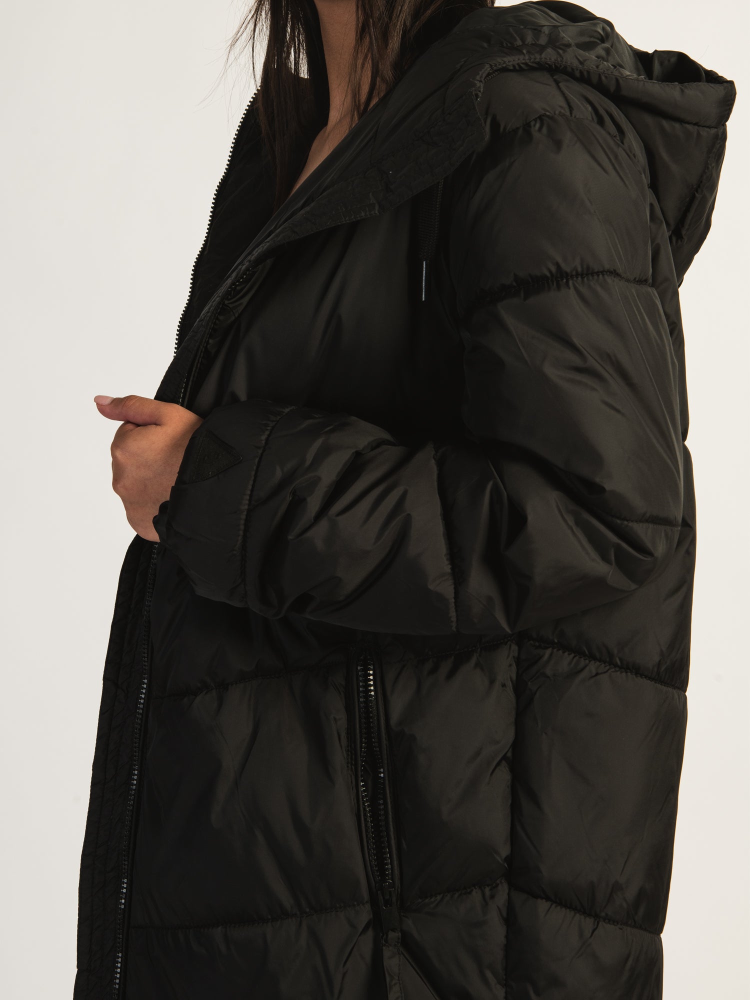B.YOUNG Bomina Long Puffer Jacket - Women's Winter Coat, Waterproof Down Jacket for Cold Weather, Fashionable Outerwear for Snow, Travel & Daily Wear