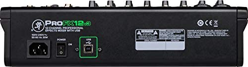 Mackie CR5-X Studio Monitor Pair & ProFX12v3 12-Channel USB Mixer with Effects - Professional Audio Bundle for Home Studio, Podcasting, and Live Performances