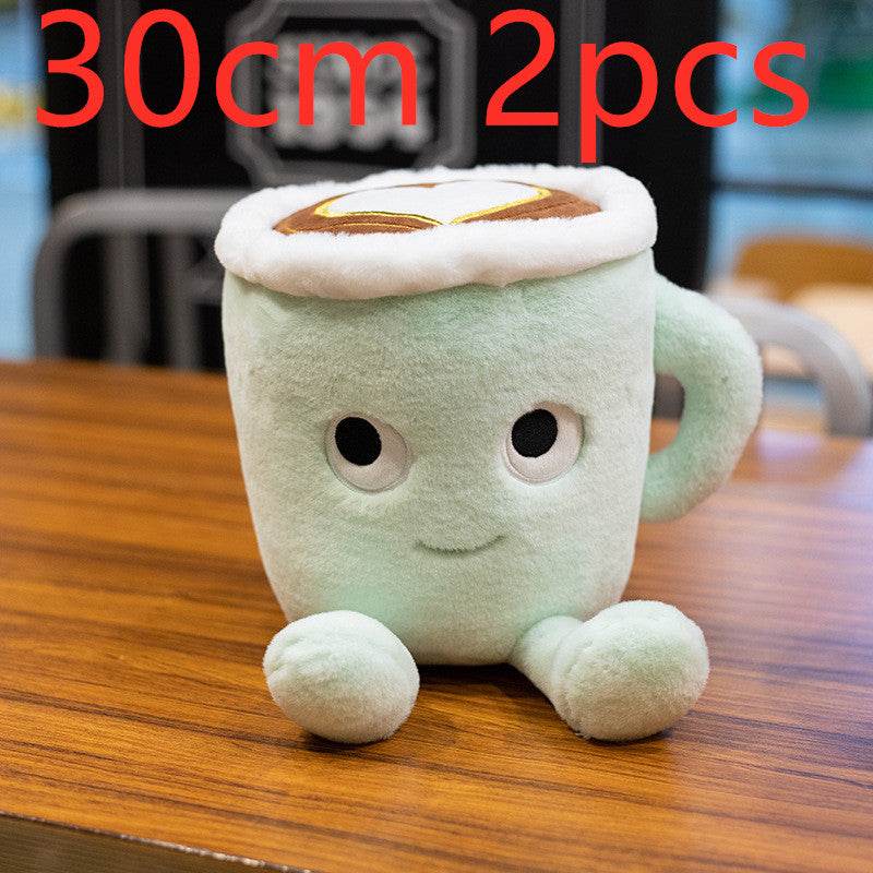 Soft & Cozy Coffee Mug Plush - Cute & Huggable Plushie for Coffee Lovers - Perfect for Gifts, Home Decor & Stress Relief