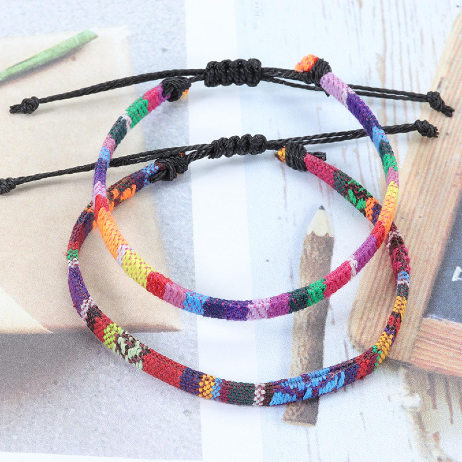 Handmade Woven Beaded Bracelets Set for Women - Adjustable Ethnic Style Seed Bead Anklets & Wrist Jewelry | Boho Chic Accessories for Summer, Festivals & Beach Outfits