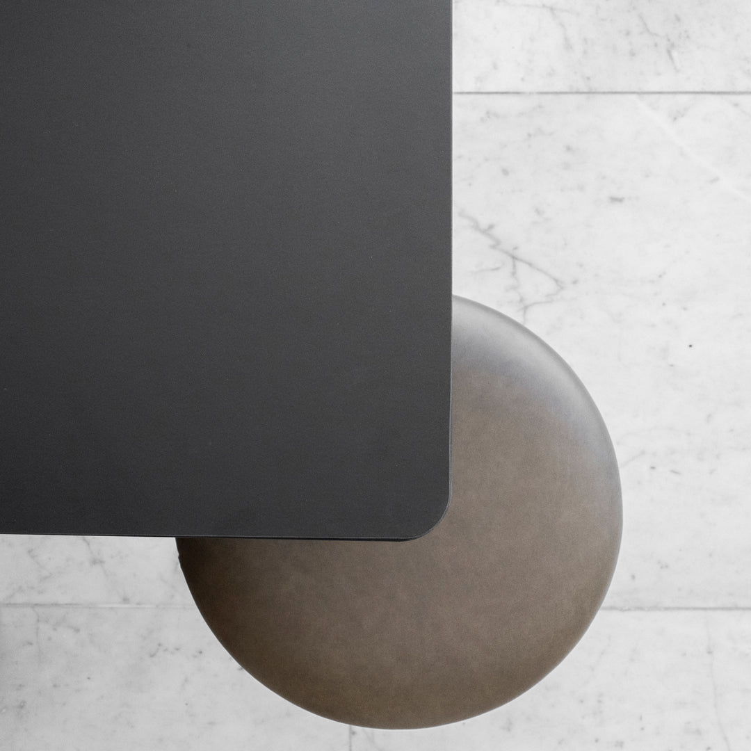 Afteroom Modern Counter Stool with Upholstered Seat - Stylish Bar Stool for Kitchen Island, Breakfast Nook & Home Decor