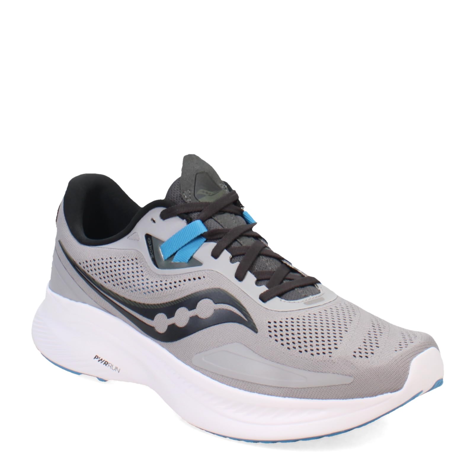 Saucony Men's Guide 15 Running Shoes - Lightweight Stability Sneakers for Road Running & Training - Perfect for Marathon, Jogging, and Daily Workouts