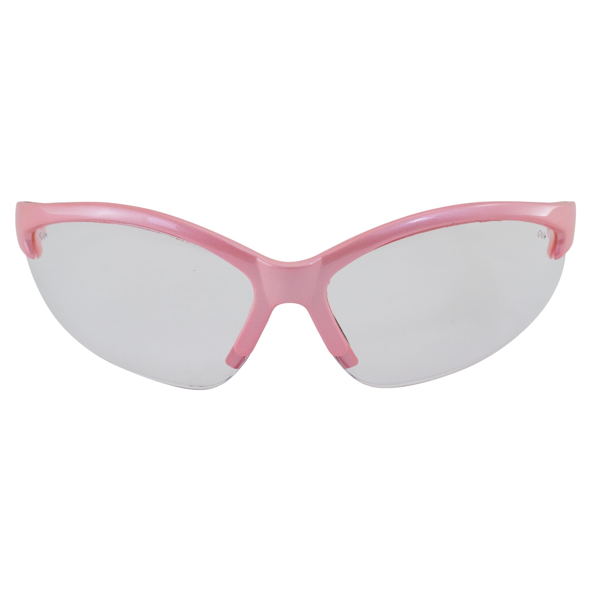 Cougar Safety Glasses for Nurses, Dental & Shooting - Light Pink Frame for Women & Men | Work & Outdoor Use