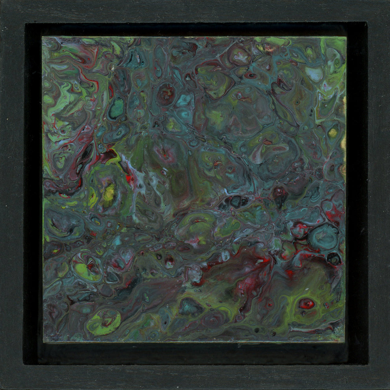Anthony Ciambella: Framed 4x4 Acrylic on Panel Painting - Perfect for Home Decor, Office Art & Gift Giving