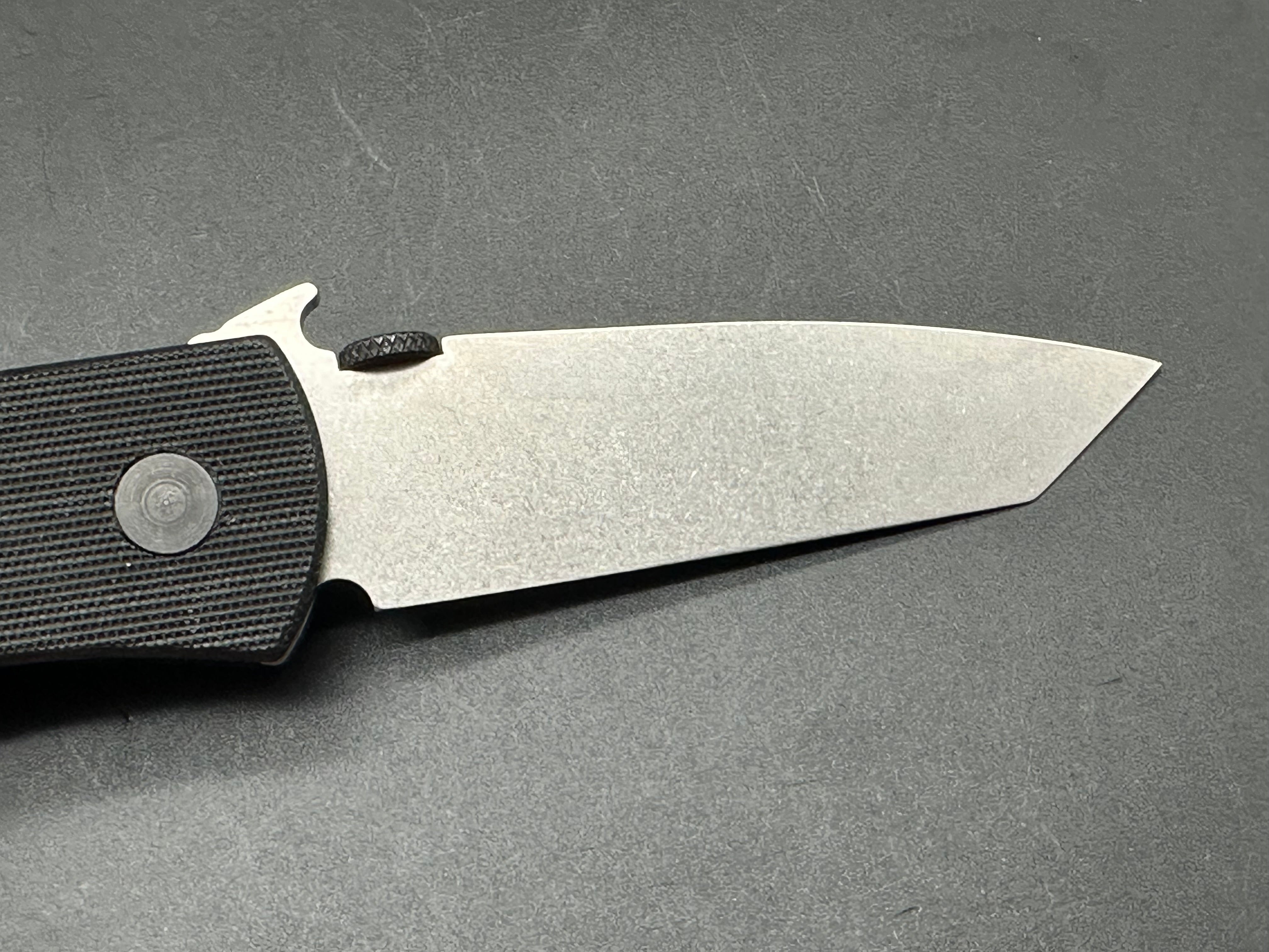 EMERSON CQC-7BW Folding Knife - Black G10 Handle & 154CM Stainless Steel Blade - EDC, Outdoor, Camping, Survival Gear