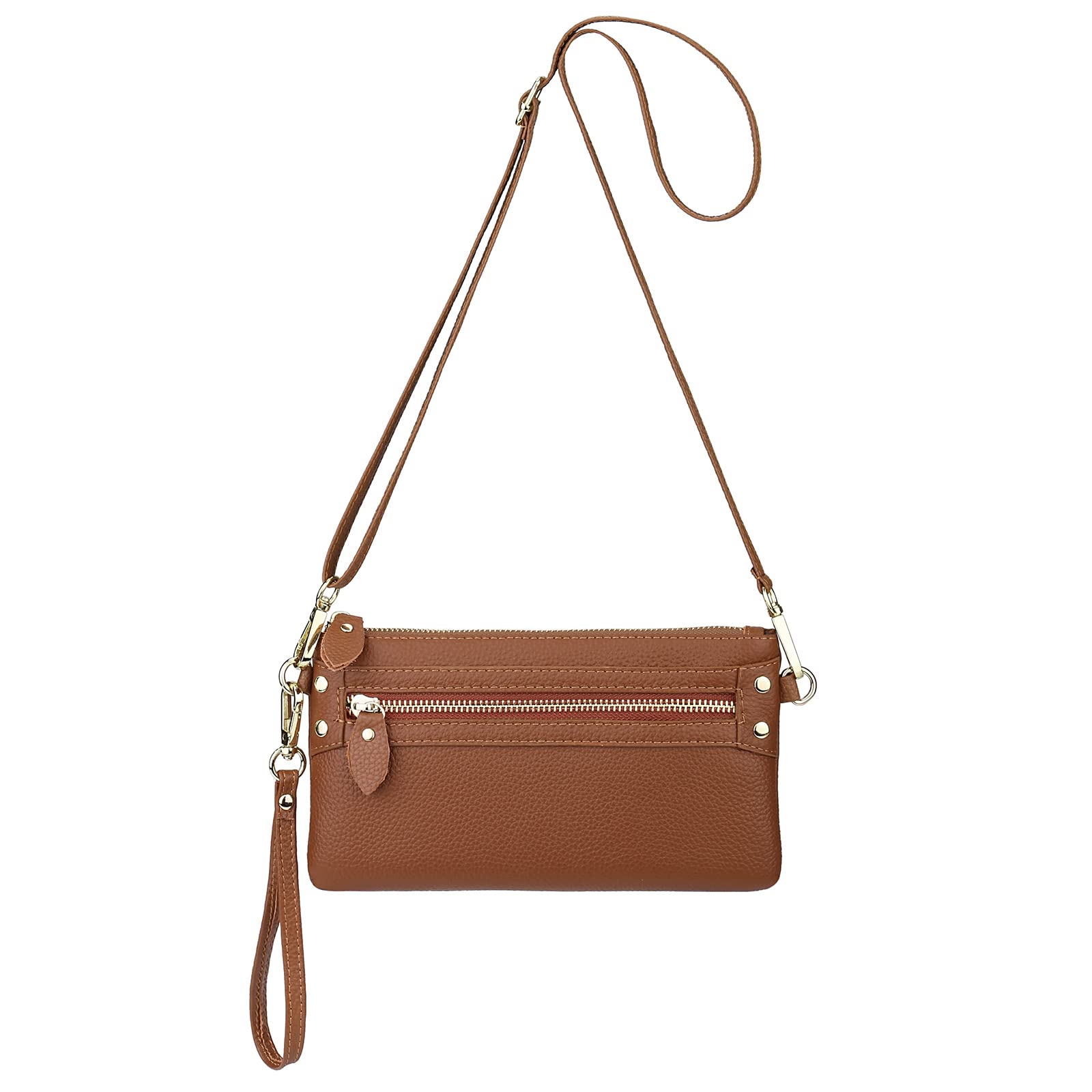 YALUXE Genuine Leather Crossbody Bags for Women - Perfect for Work & Travel