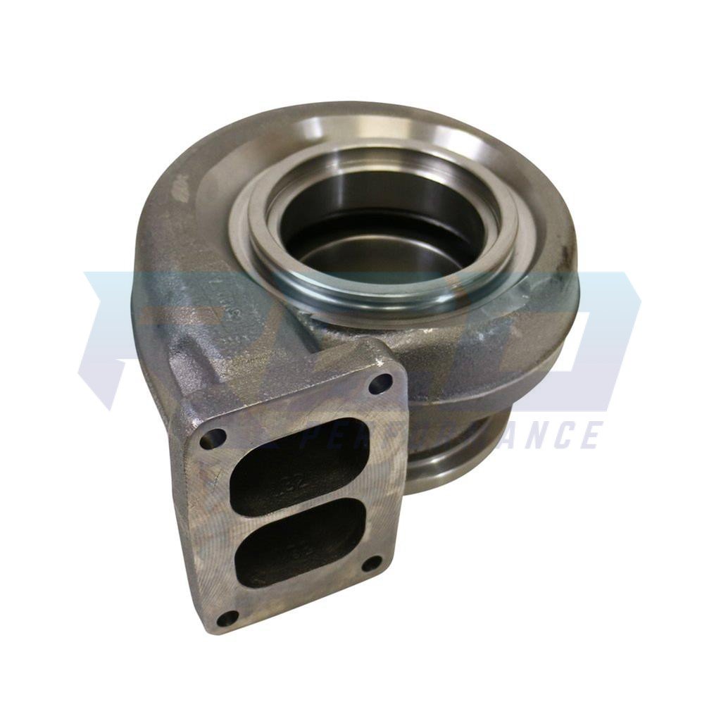 Borg Warner S400 Turbocharger Turbine Housing - 1.45 A/R Twin Open Volute T6 Flange for High Performance Diesel & Racing Applications