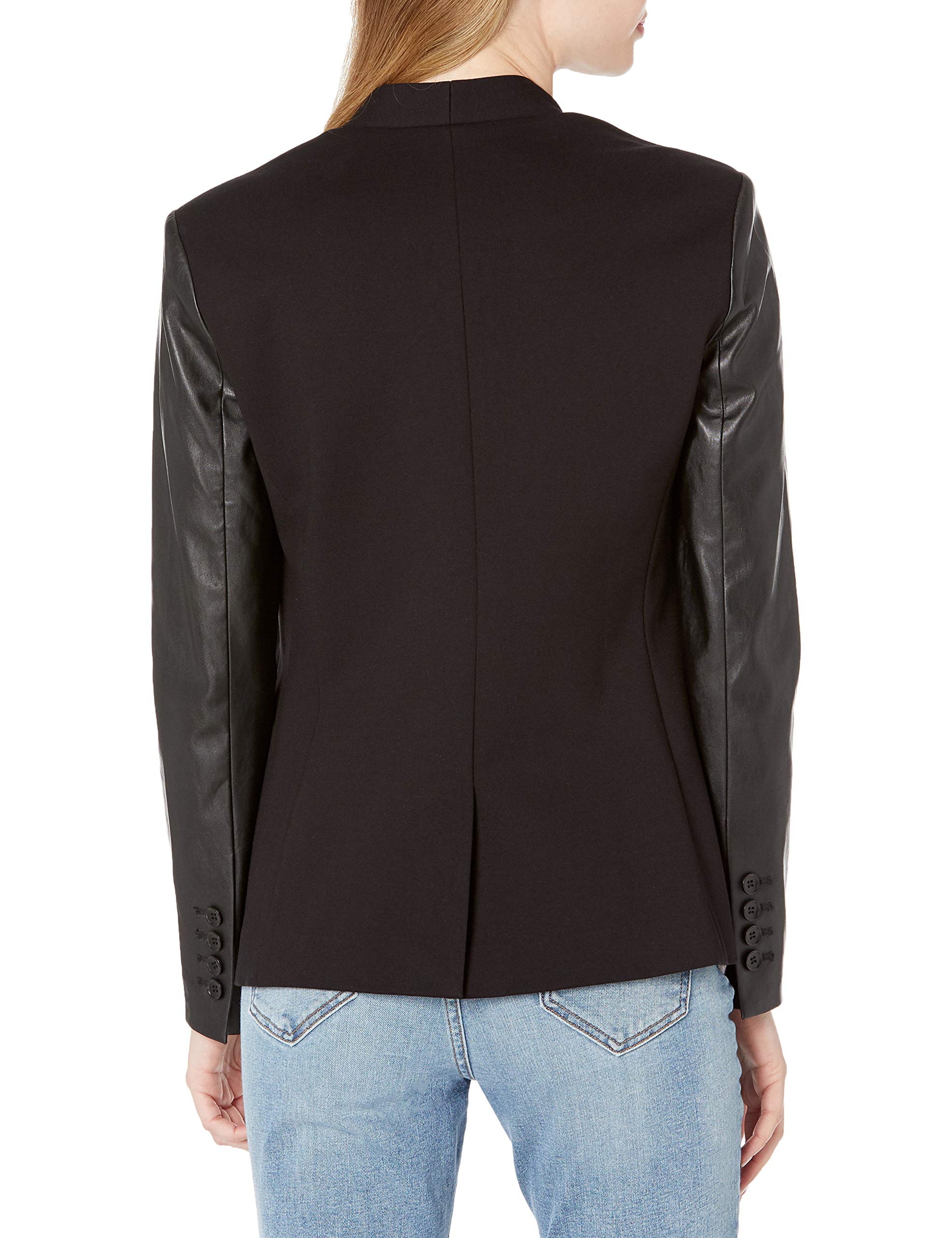BCBGMAXAZRIA Women's Long Sleeve Blazer Jacket for Work & Office - Professional Tailored Fit Formal Coat for Business, Interviews & Special Occasions